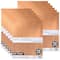 12 Packs: 25 ct. (300 total) Rose Gold Foil 8.5" x 11" Cardstock Paper by Recollections™
